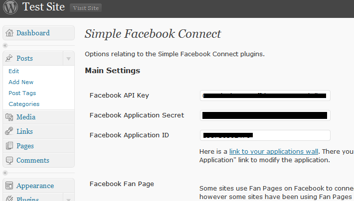 Site visit. Tags_Posts. ADDSETTINGS. Facebook simple alternative sites. Simple plugin